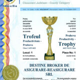 about us trophy for productivity despre noi