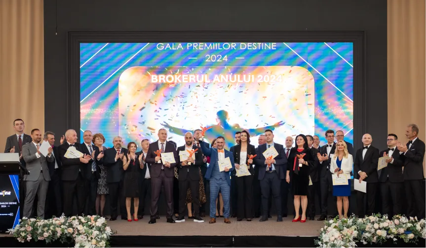 Moment festiv la gala premiilor destine 2024