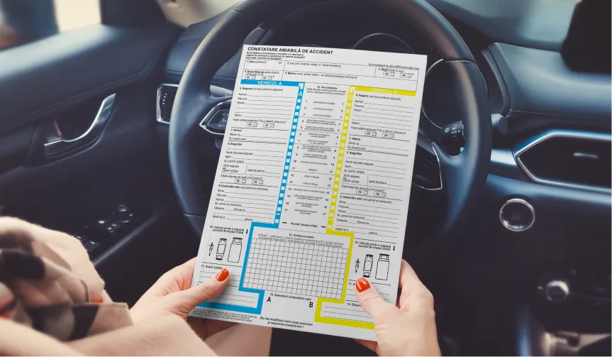 How to use the accident report form
