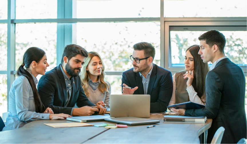 A group of authorized brokers
