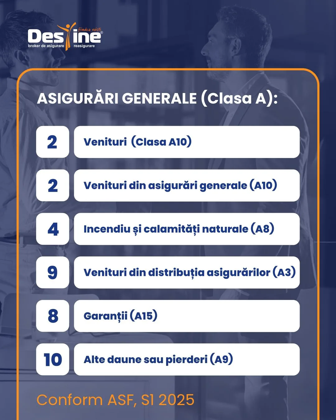 Rezultate asigurari generale - clasa A