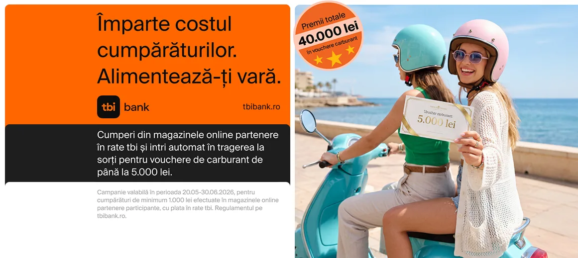 Împarte costul cumpărăturilor. Alimentează-ți vara!